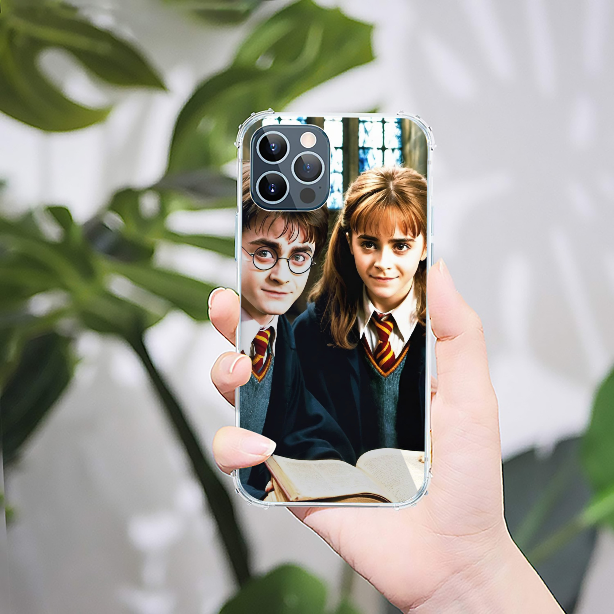 （画像用） Harry Potter ハリー・ポッターシリーズ 【iPhone 12シリーズ対応】透明スマホケース（クリアソフトケース）